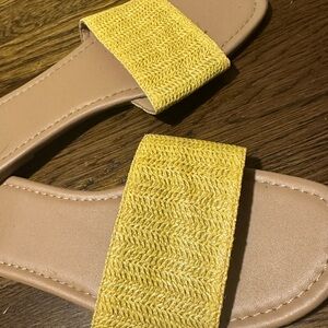 Woven Golden Women’s Old Navy Flats